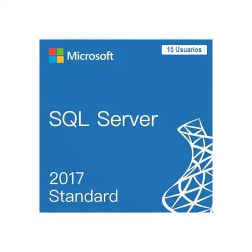 Padrão Microsoft SQL Server 2017 para 15 usuários