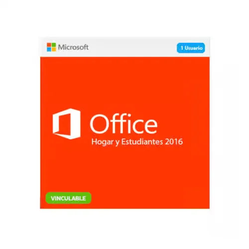 Microsoft Office 2016 residencial e estudantil vinculável