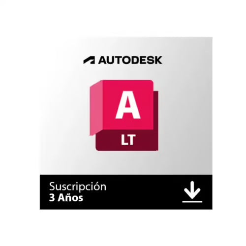 Autodesk AutoCad LT 2023, 3 años (versión para estudiantes)