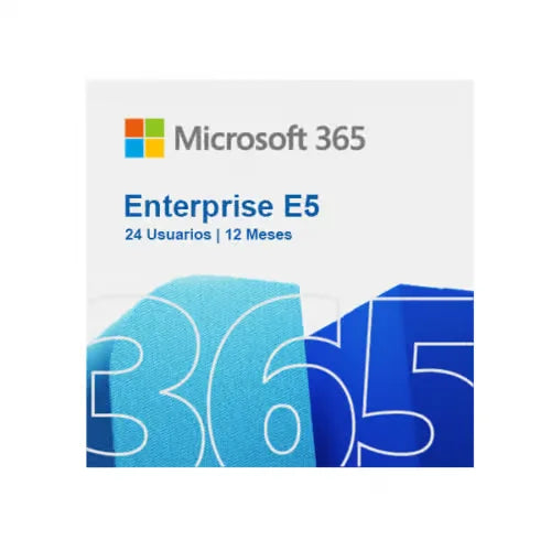 Microsoft Office 365 Enterprise E5 24 Usuarios 12 Meses