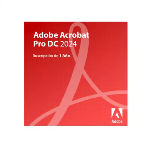 Adobe Acrobat Pro DC 2024 – 1 jaar