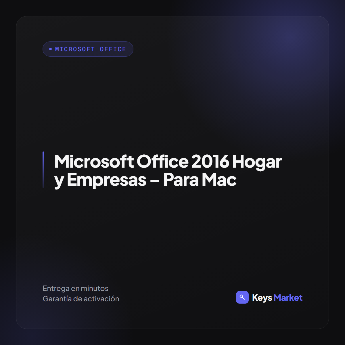 Microsoft Office 2016 Hogar y Empresas – Para Mac